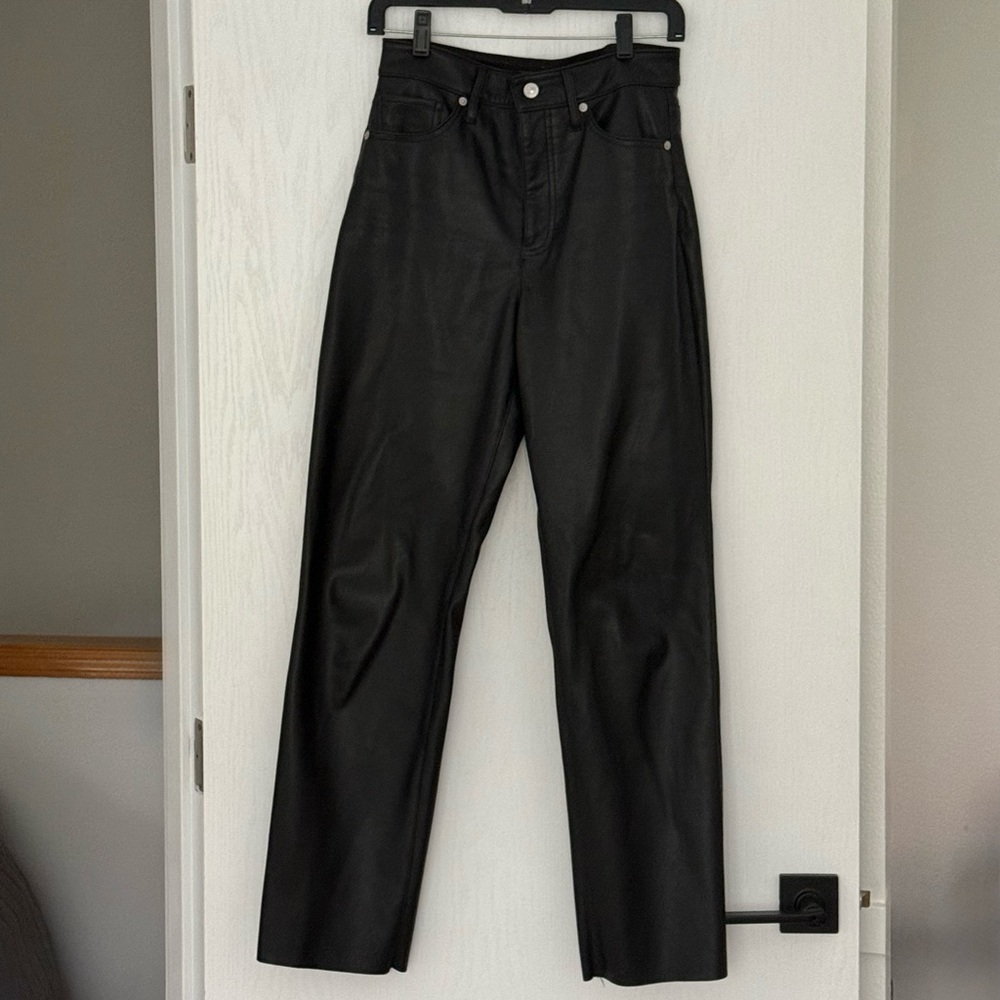 Express Black Straight Leg Pants